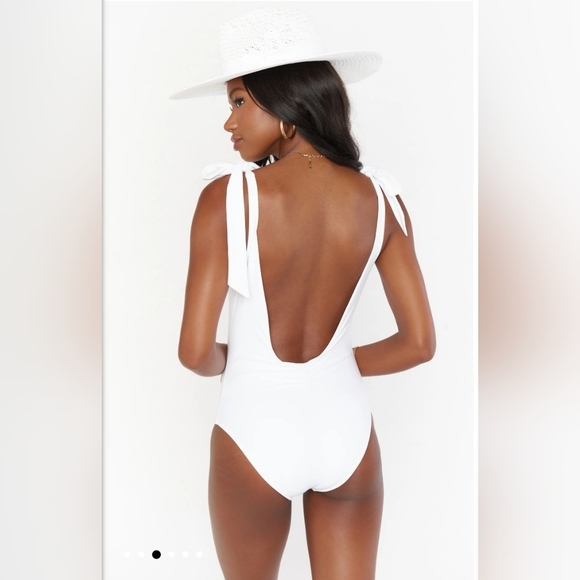 Show Me‎ Your Mumu,  Oceana One Piece, Bride to Be, Size Medium, NWT - Picture 5 of 13